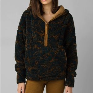 prAna - Polar Escape Half Zip - Batik Foliage - Small